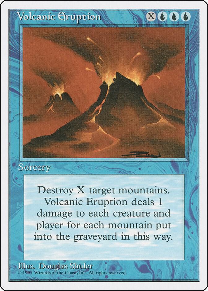 Volcanic Eruption (112) [Fourth Edition]