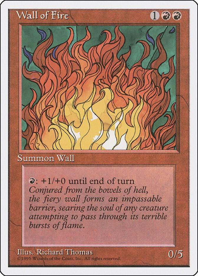 Wall of Fire (230) [Fourth Edition]