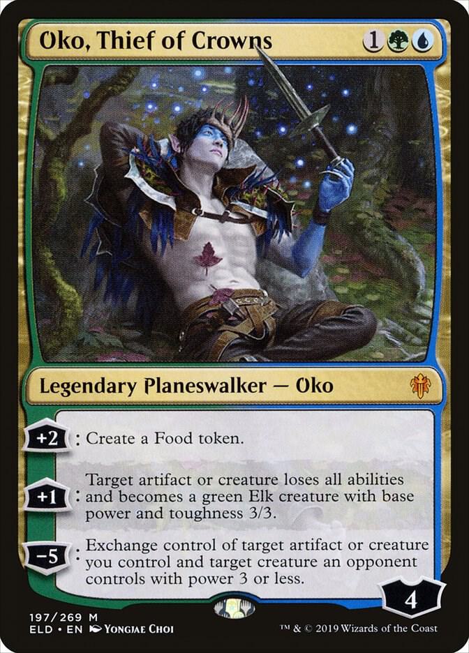 Oko, Thief of Crowns (197) [Throne of Eldraine]