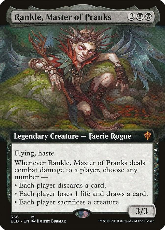 Rankle, Master of Pranks (Extended Art) (356) [Throne of Eldraine] [Extended Art]