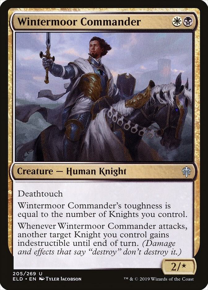 Wintermoor Commander (205) [Throne of Eldraine]
