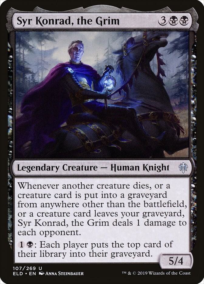 Syr Konrad, the Grim (107) [Throne of Eldraine]