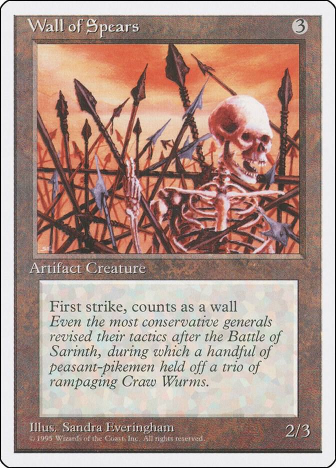 Wall of Spears (356) [Fourth Edition]