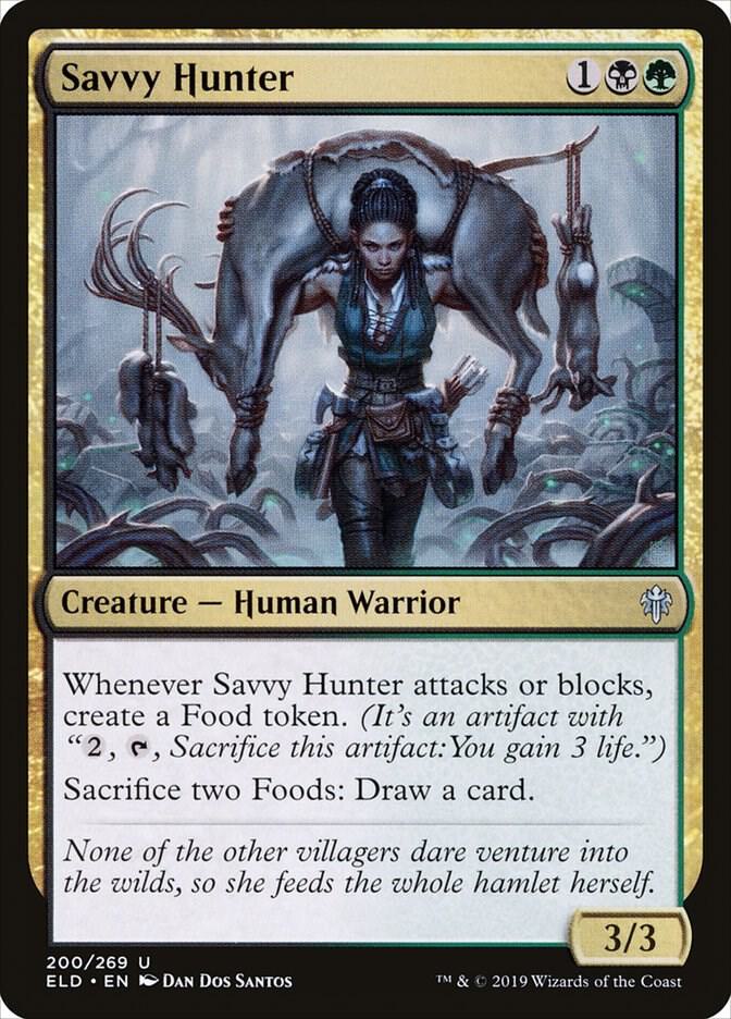 Savvy Hunter (200) [Throne of Eldraine]