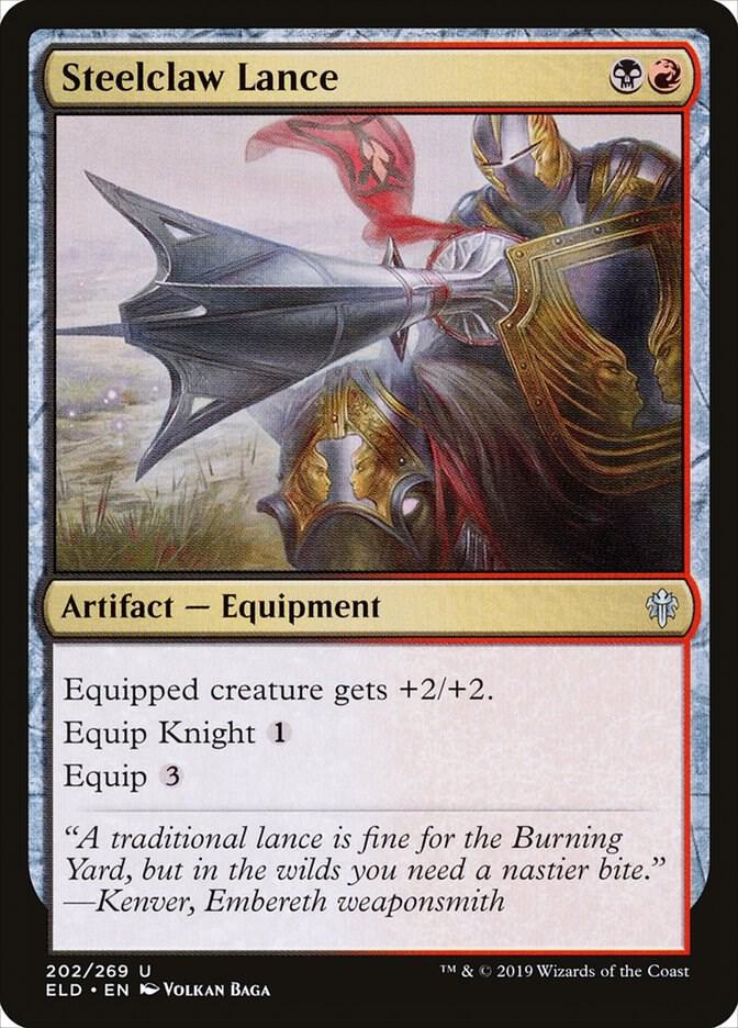 Steelclaw Lance (202) [Throne of Eldraine]