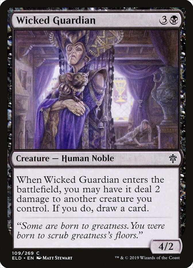 Wicked Guardian (109) [Throne of Eldraine]