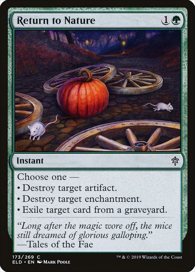 Return to Nature (173) [Throne of Eldraine]