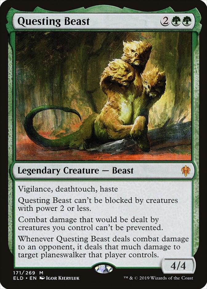 Questing Beast (171) [Throne of Eldraine]