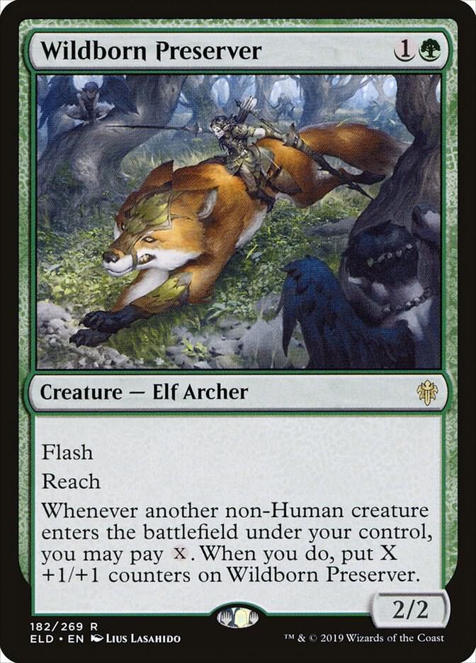 Wildborn Preserver (182) [Throne of Eldraine]