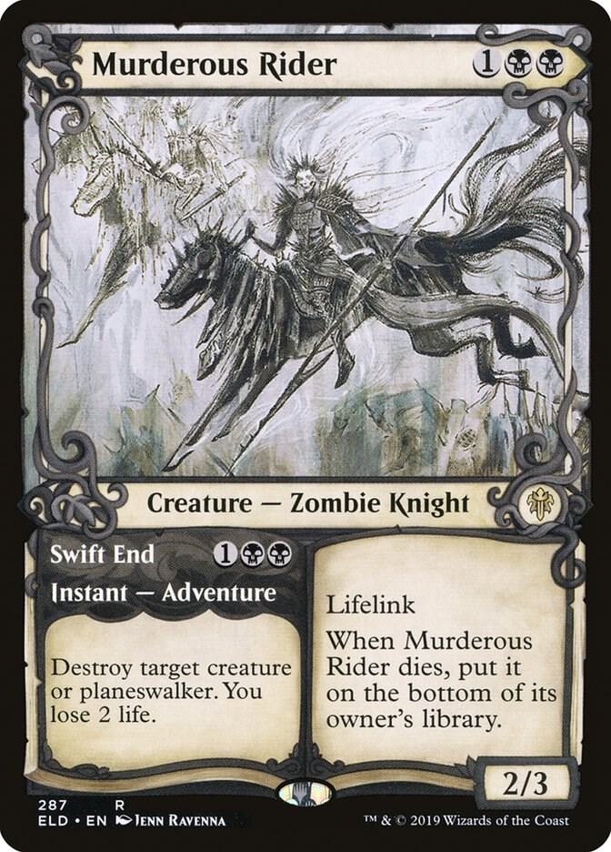 Murderous Rider (Showcase) (287) [Throne of Eldraine] [Showcase]