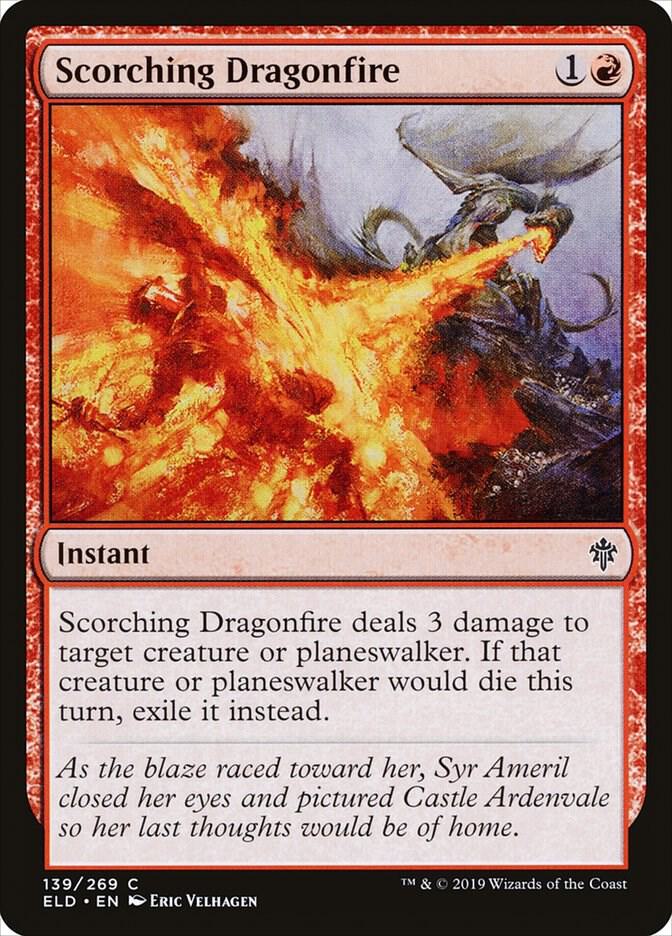 Scorching Dragonfire (139) [Throne of Eldraine]