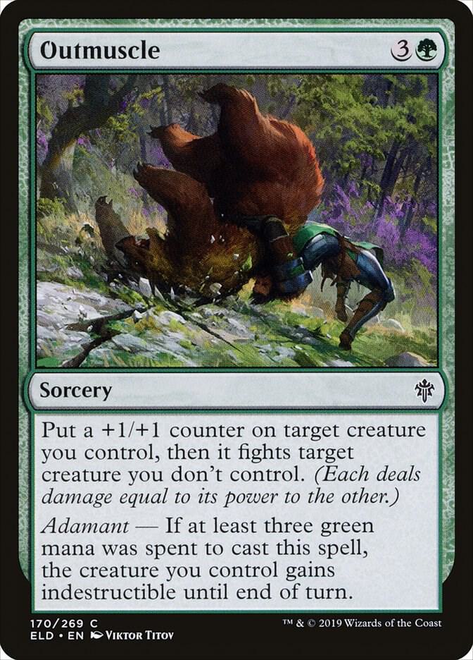Outmuscle (170) [Throne of Eldraine]