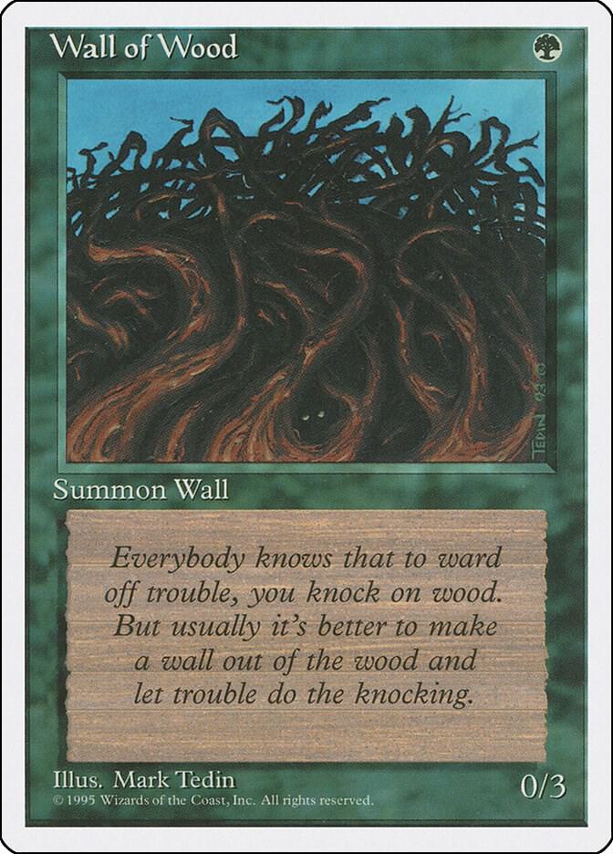 Wall of Wood (284) [Fourth Edition]