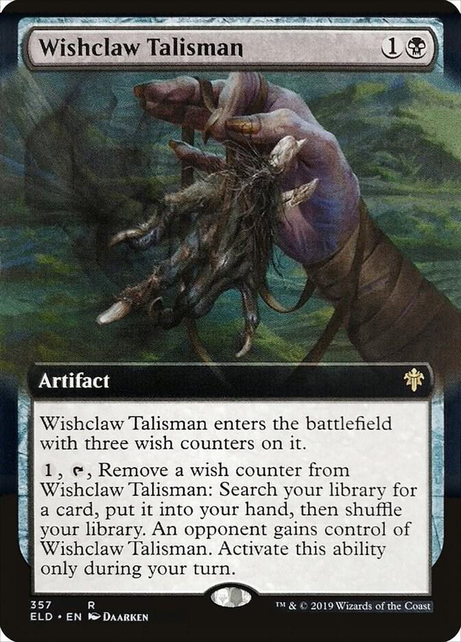 Wishclaw Talisman (Extended Art) (357) [Throne of Eldraine] [Extended Art]