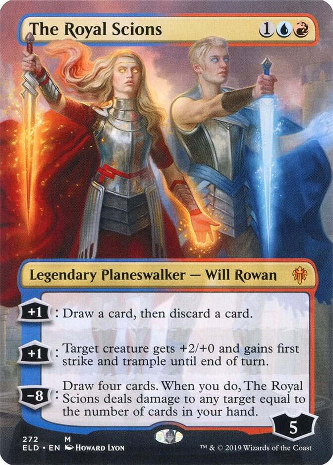 The Royal Scions (Borderless) (272) [Throne of Eldraine] [Borderless]