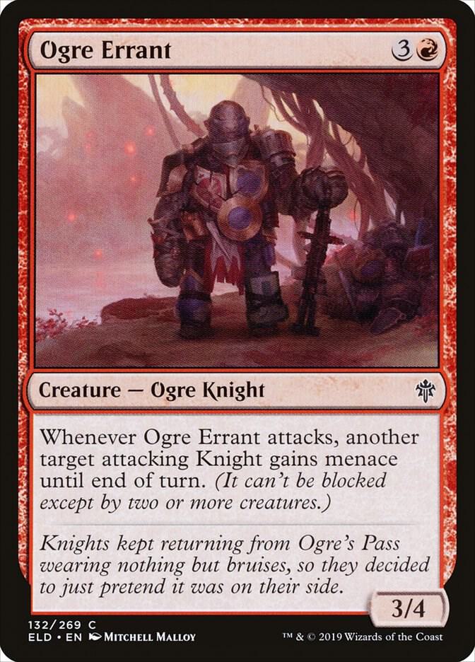 Ogre Errant (132) [Throne of Eldraine]