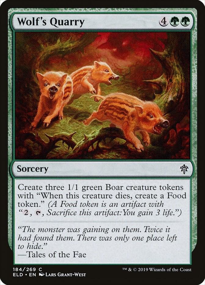 Wolf's Quarry (184) [Throne of Eldraine]