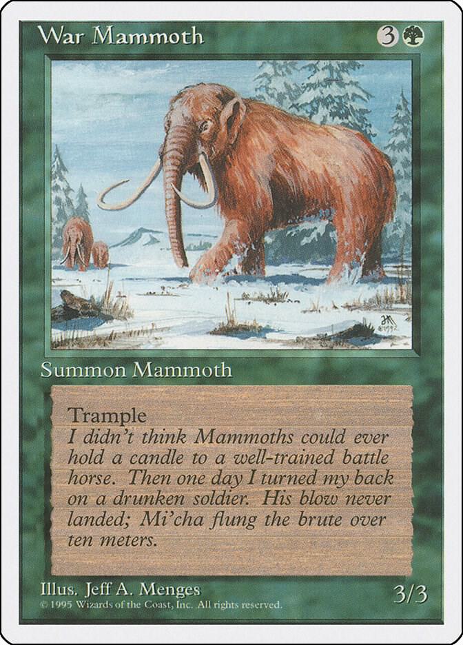 War Mammoth (286) [Fourth Edition]