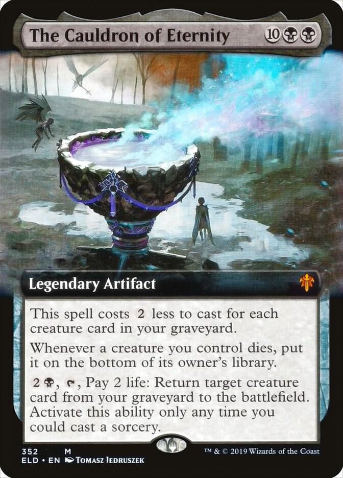 The Cauldron of Eternity (Extended Art) (352) [Throne of Eldraine] [Extended Art]