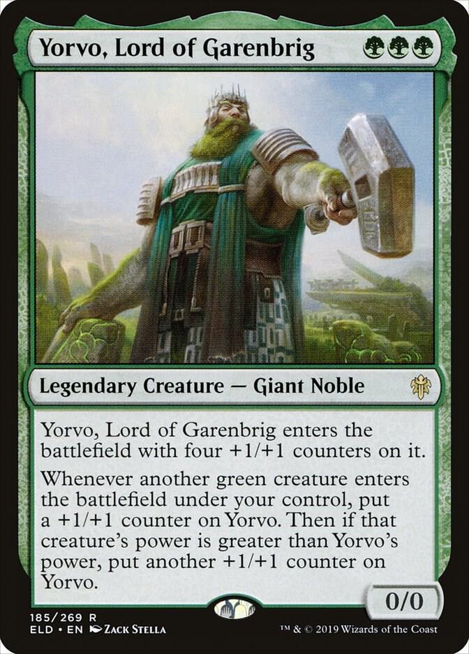 Yorvo, Lord of Garenbrig (185) [Throne of Eldraine]