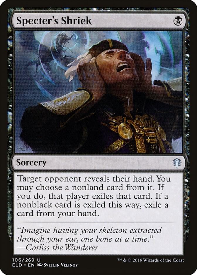 Specter's Shriek (106) [Throne of Eldraine]
