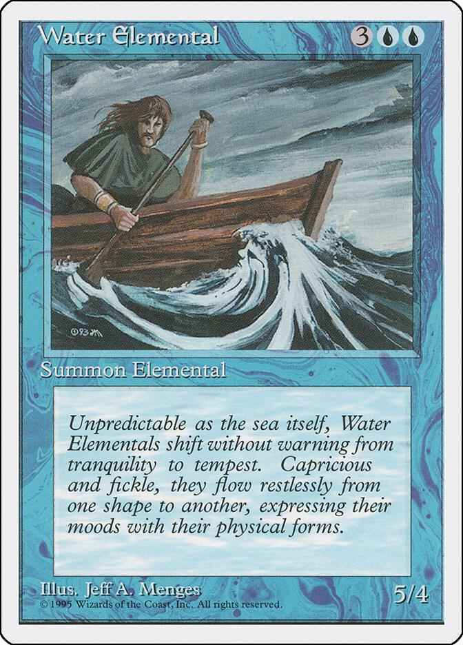 Water Elemental (115) [Fourth Edition]