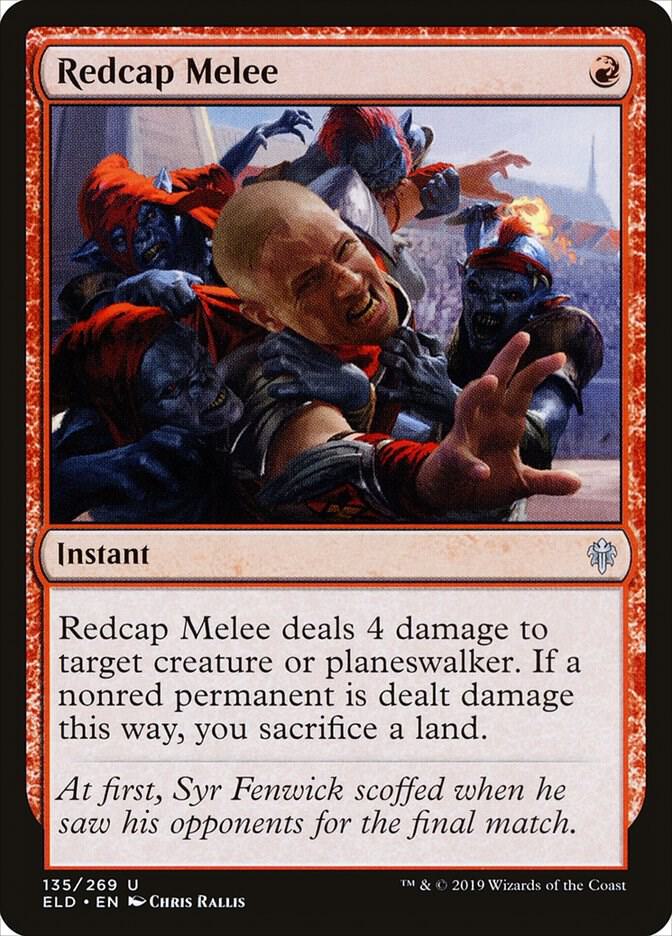Redcap Melee (135) [Throne of Eldraine]