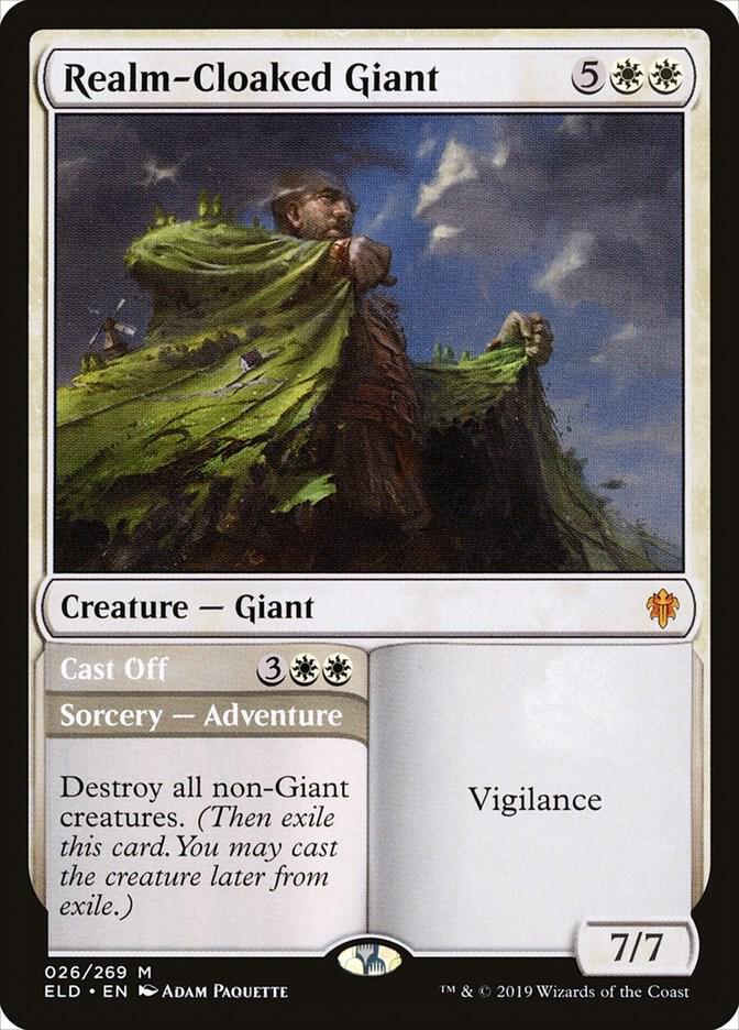 Realm-Cloaked Giant (26) [Throne of Eldraine]