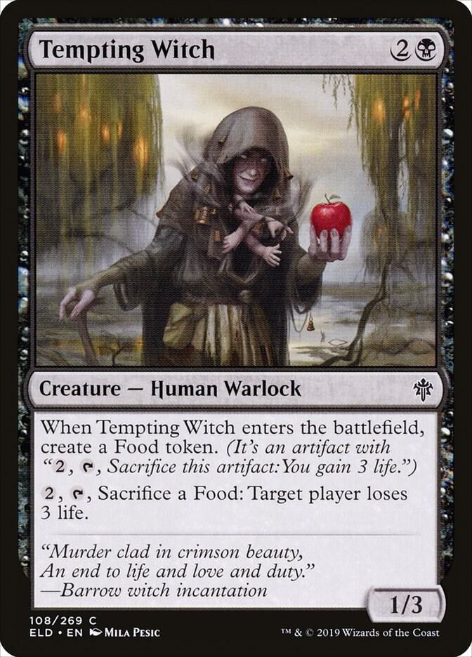 Tempting Witch (108) [Throne of Eldraine]