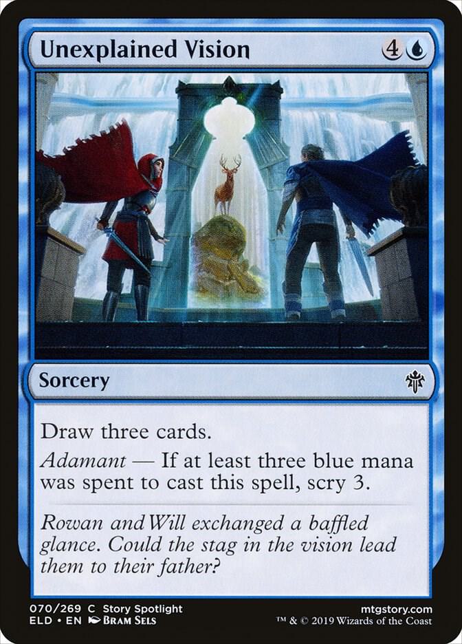 Unexplained Vision (70) [Throne of Eldraine]