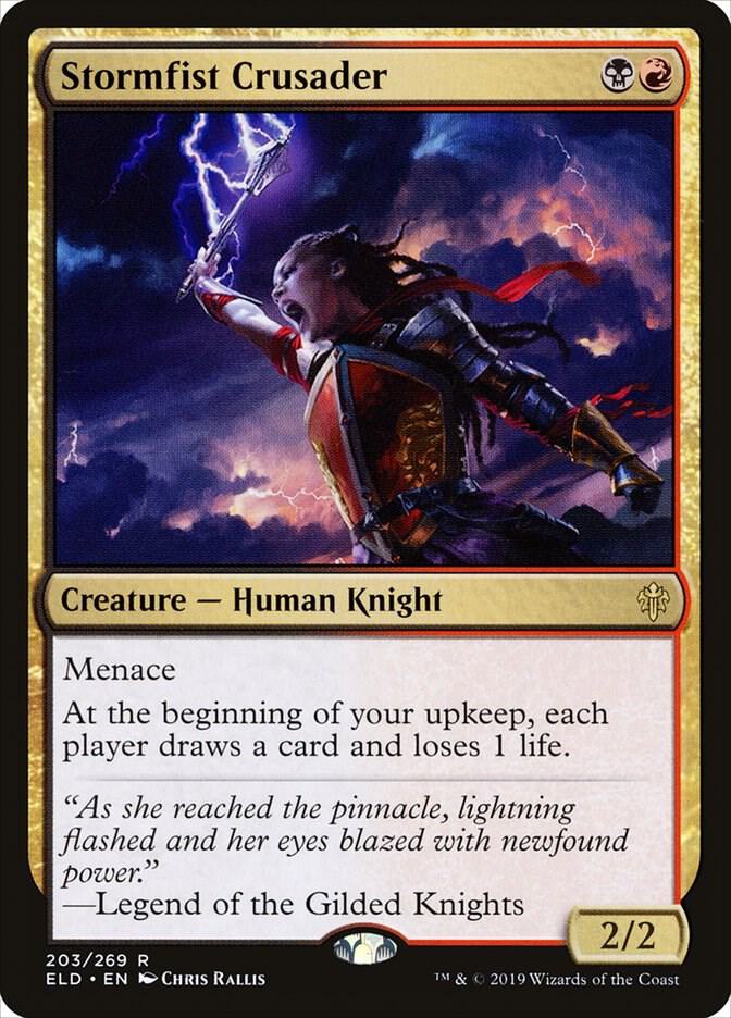 Stormfist Crusader (203) [Throne of Eldraine]