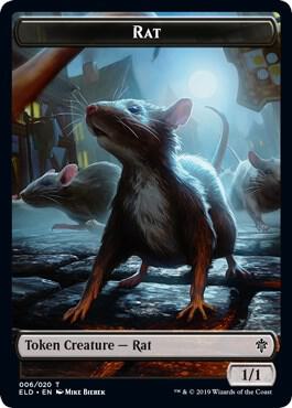 Rat Token (6) [Throne of Eldraine]
