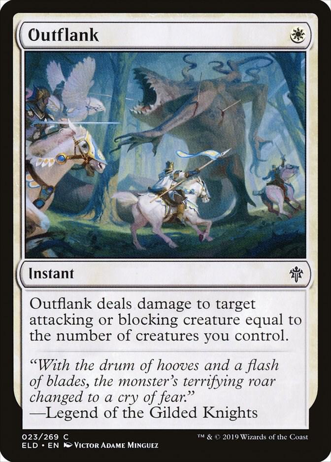 Outflank (23) [Throne of Eldraine]