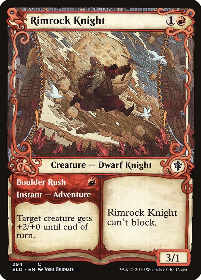 Rimrock Knight (Showcase) (294) [Throne of Eldraine] [Showcase]
