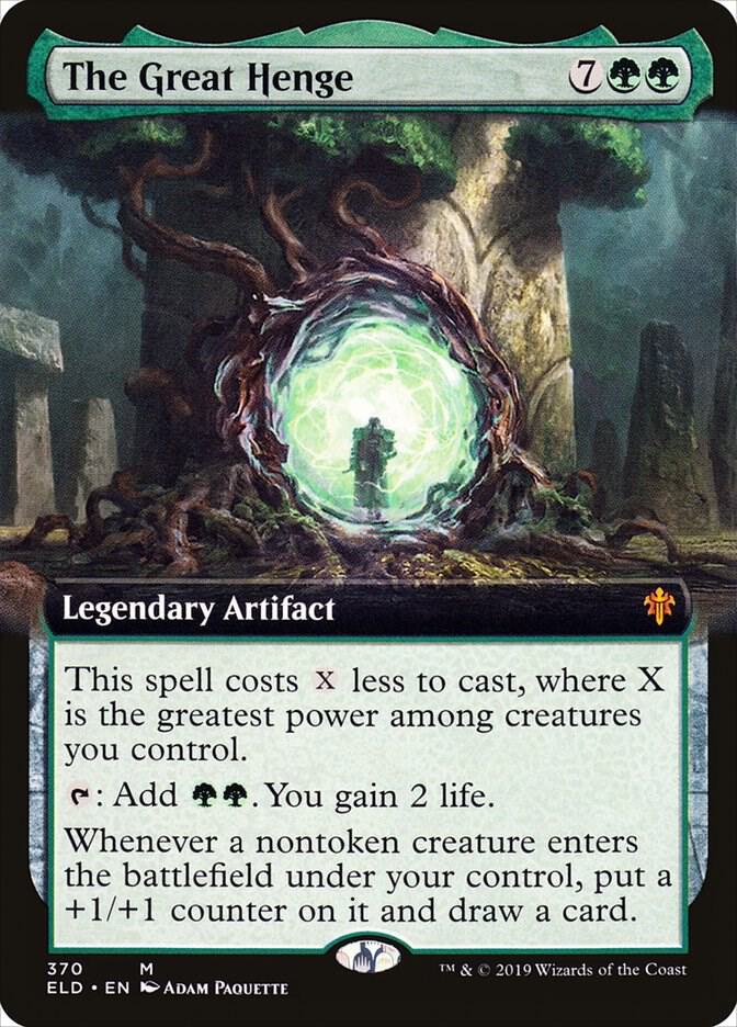 The Great Henge (Extended Art) (370) [Throne of Eldraine] [Extended Art]