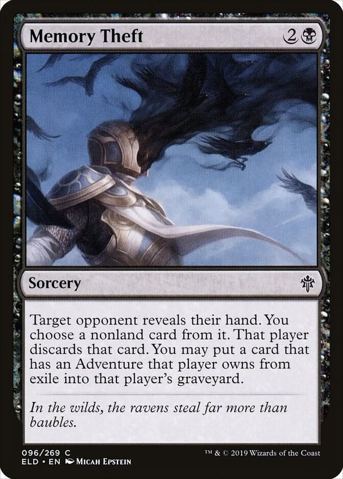 Memory Theft (96) [Throne of Eldraine]