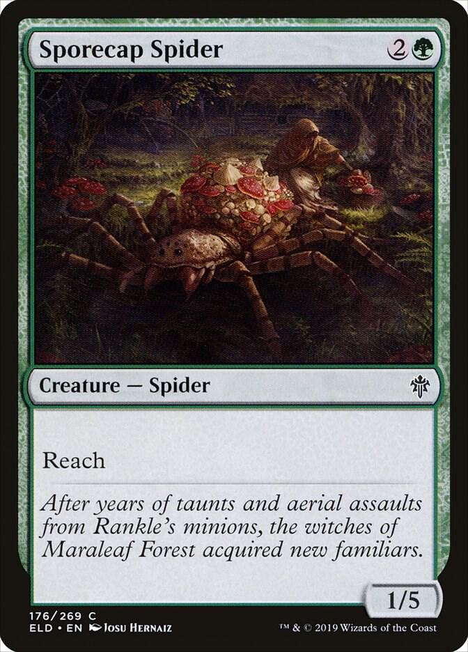 Sporecap Spider (176) [Throne of Eldraine]