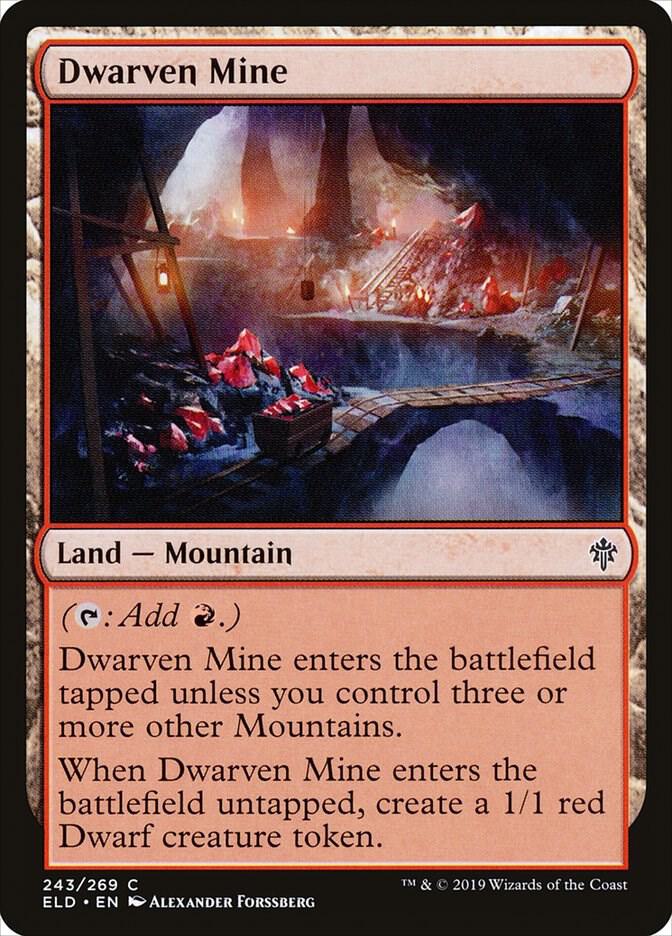 Dwarven Mine (243) [Throne of Eldraine]