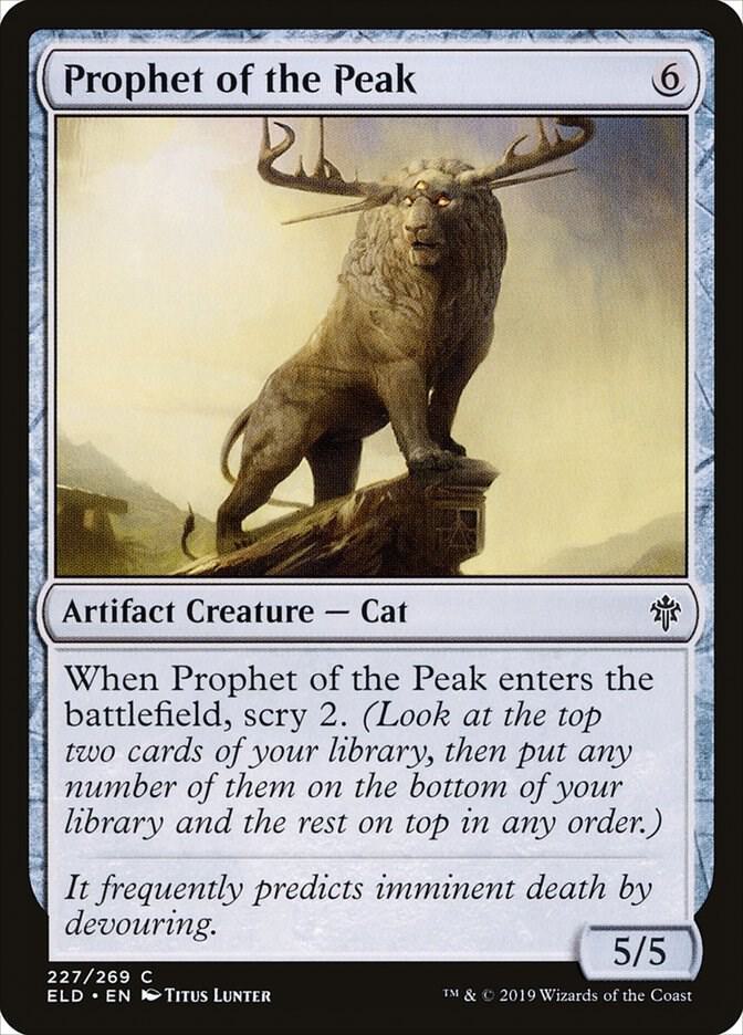 Prophet of the Peak (227) [Throne of Eldraine]