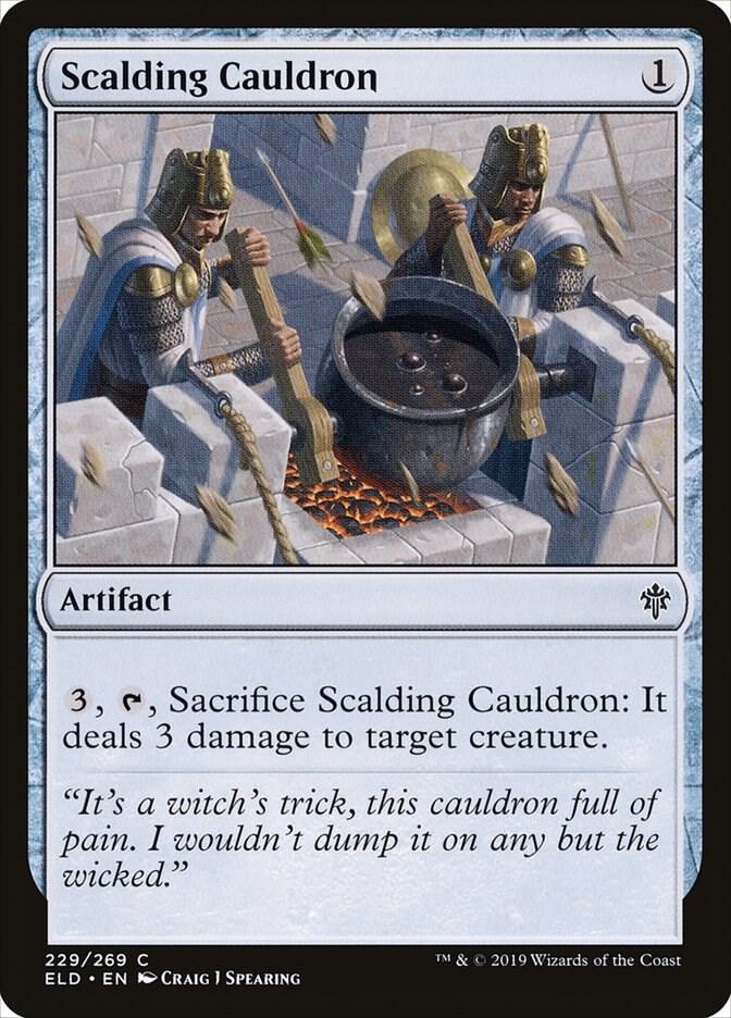 Scalding Cauldron (229) [Throne of Eldraine]