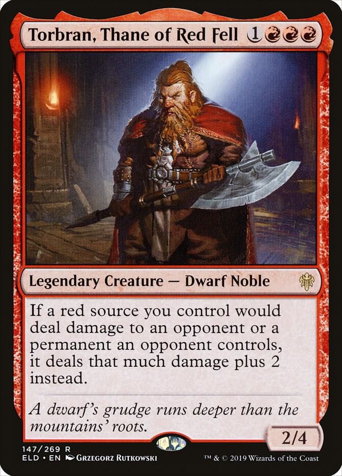 Torbran, Thane of Red Fell (147) [Throne of Eldraine]