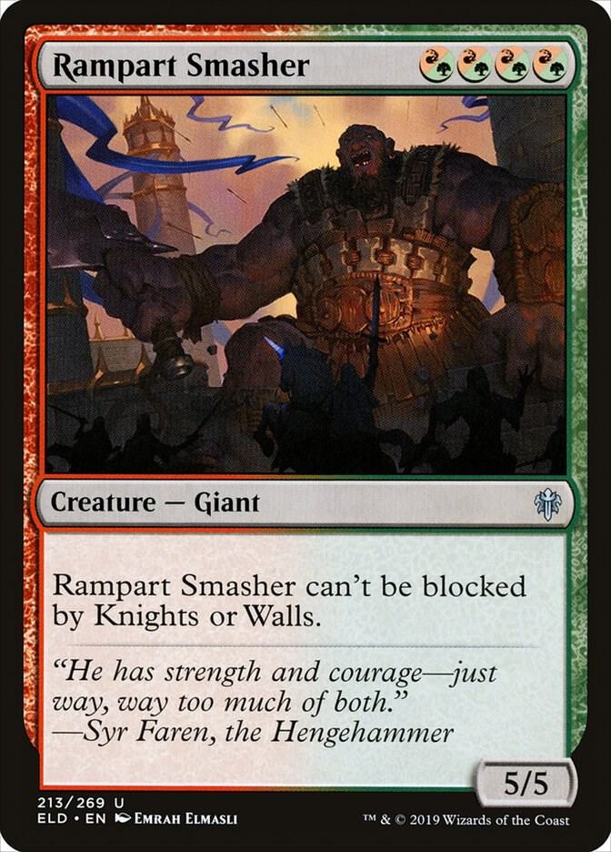 Rampart Smasher (213) [Throne of Eldraine]