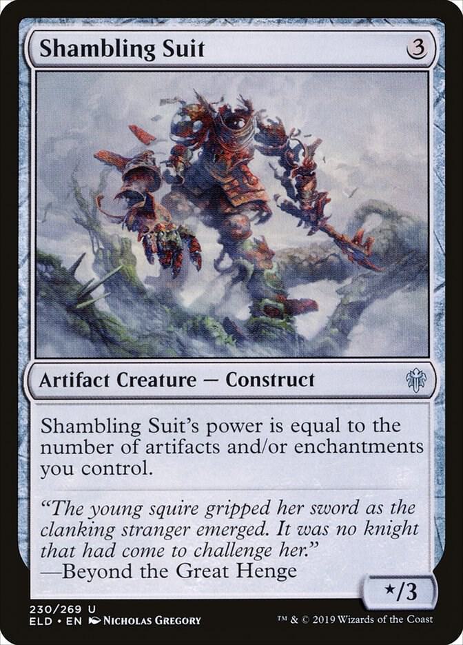 Shambling Suit (230) [Throne of Eldraine]