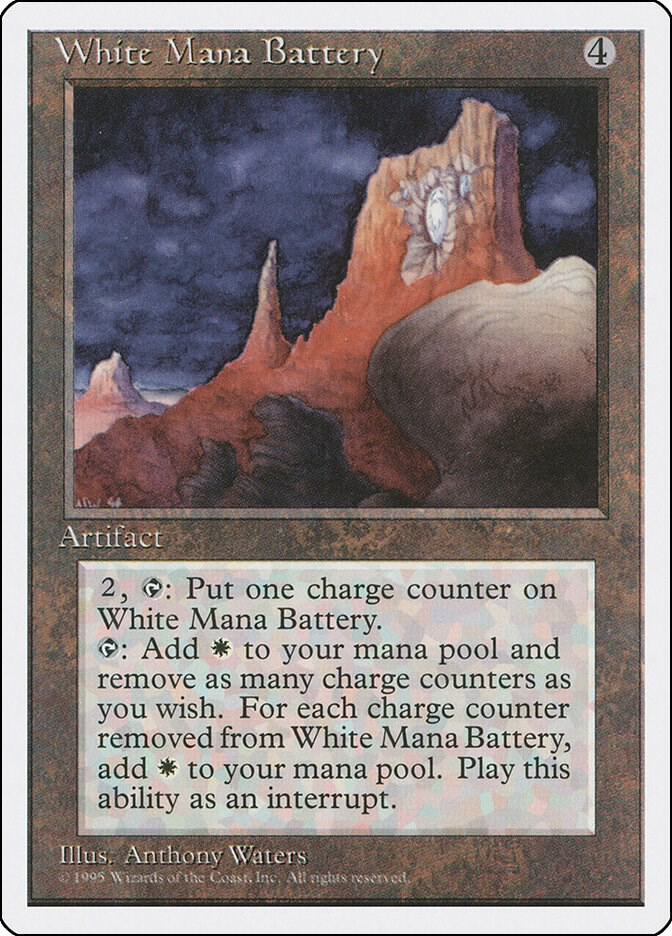 White Mana Battery (357) [Fourth Edition]