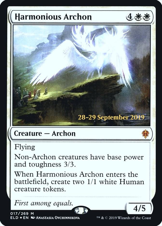 Harmonious Archon (17) [Prerelease Cards]