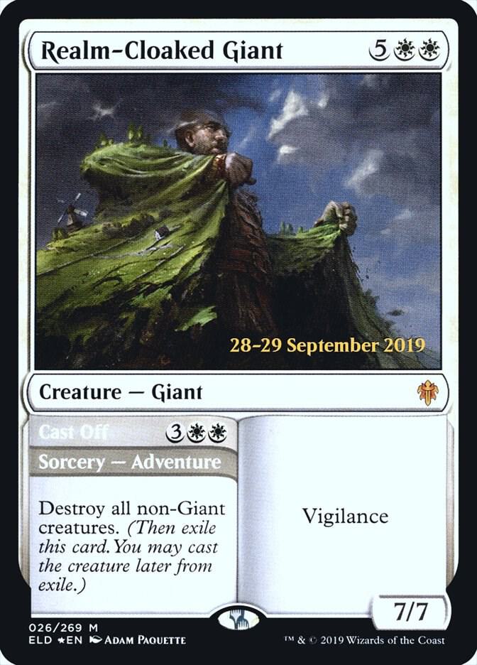 Realm-Cloaked Giant (26) [Prerelease Cards]