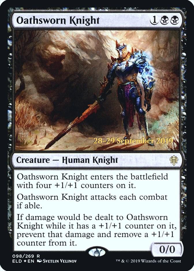 Oathsworn Knight (98) [Prerelease Cards]