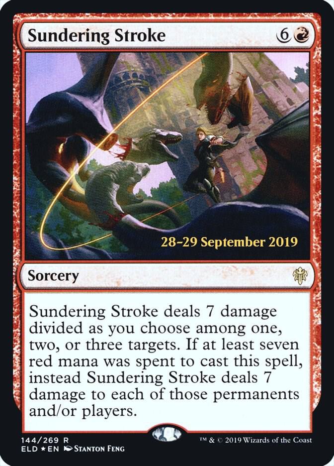 Sundering Stroke (144) [Prerelease Cards]