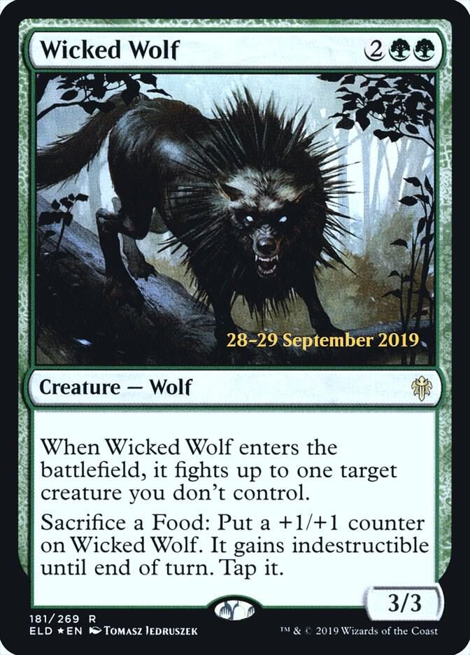 Wicked Wolf (181) [Prerelease Cards]