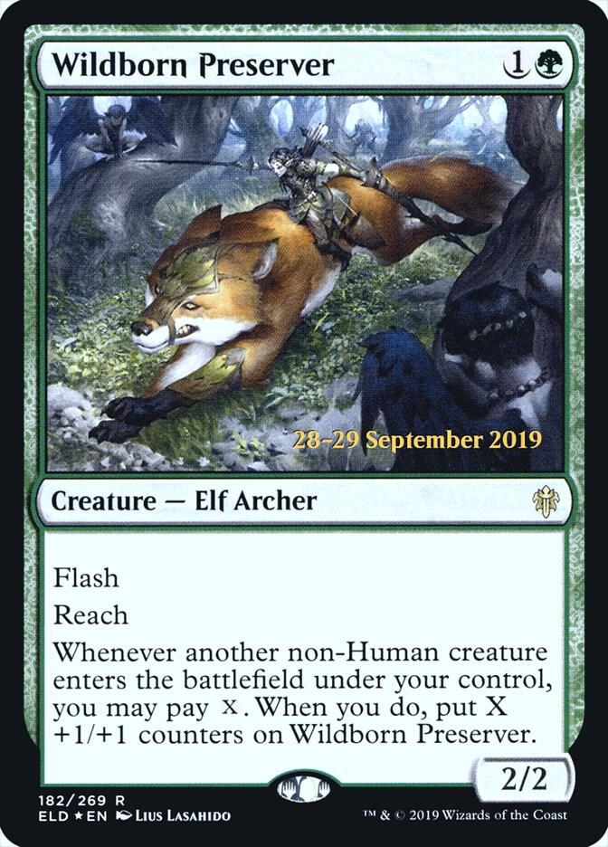 Wildborn Preserver (182) [Prerelease Cards]